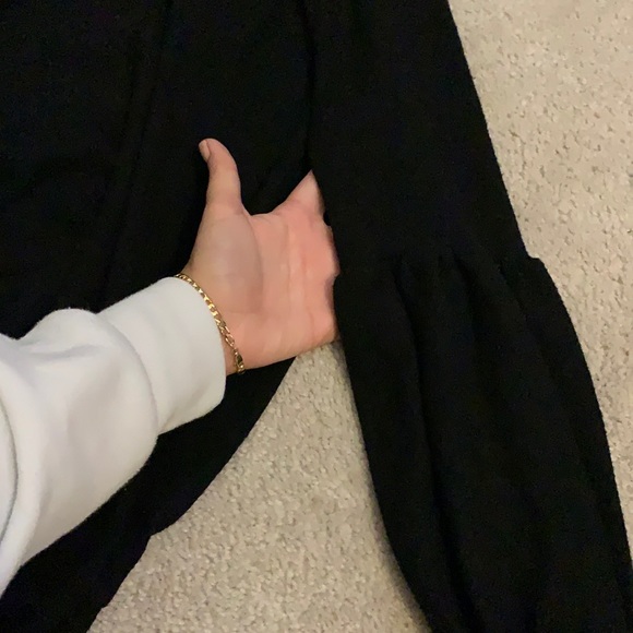 Bell Sleeve Hoodie with Ties - Picture 2 of 4